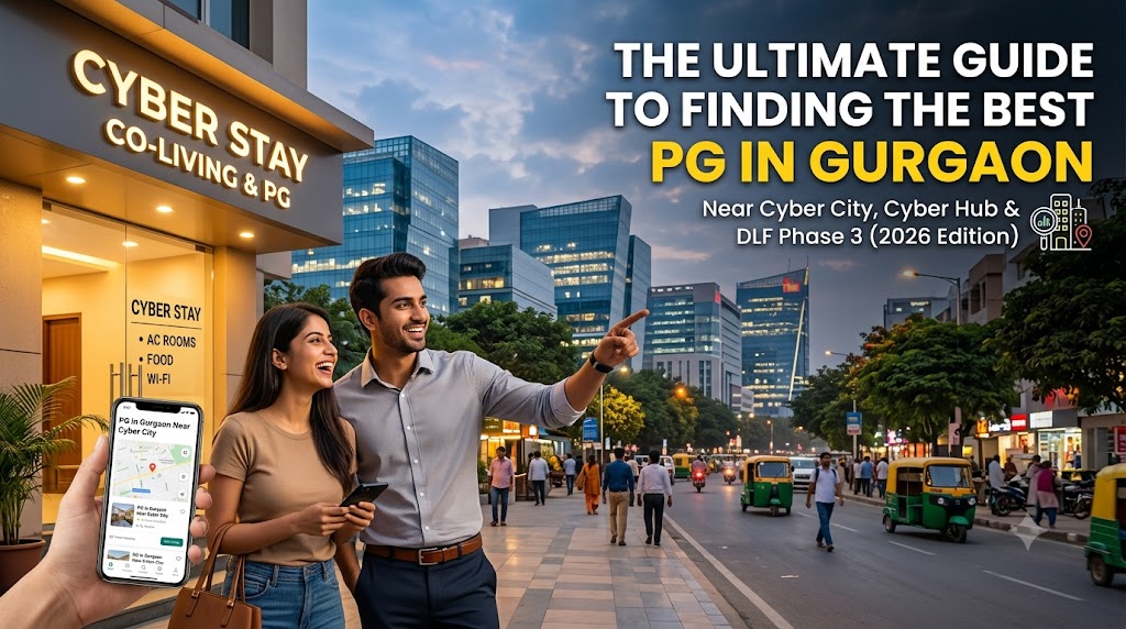 The Ultimate Guide to Finding the Best PG in Gurgaon Near Cyber City