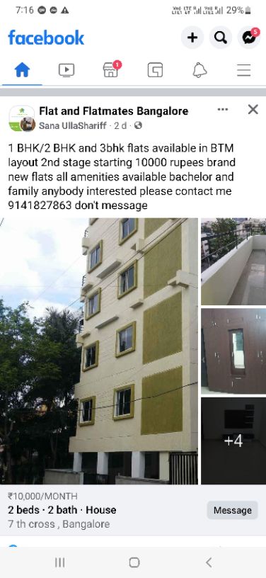 1BHK · Unfurnished · Apartment